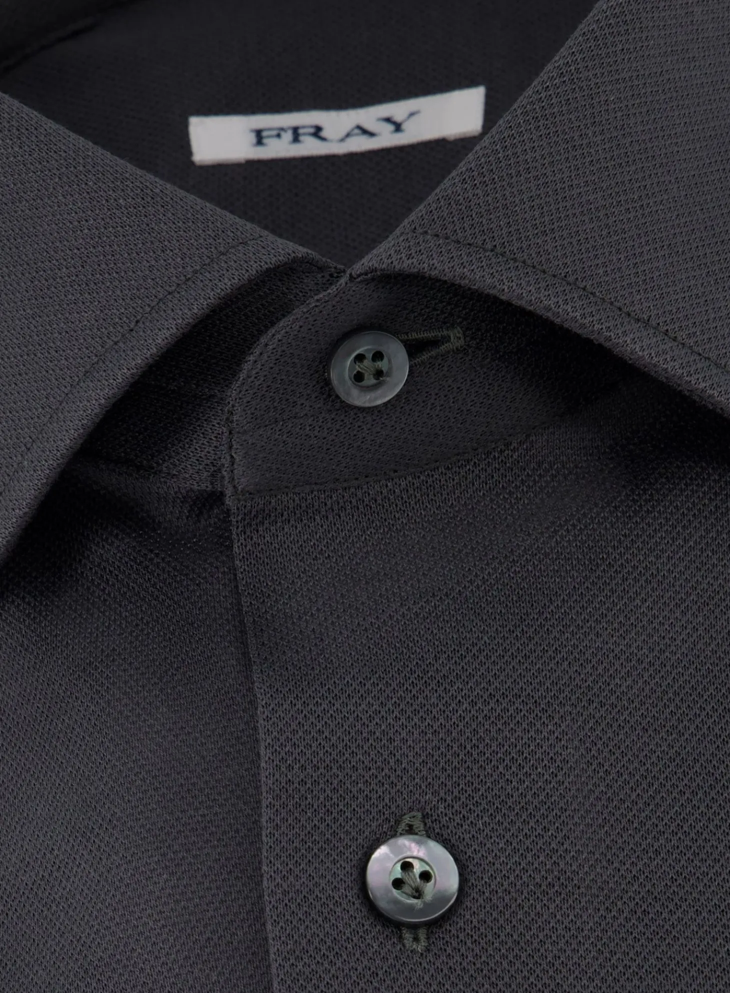 Regular-Fit Gabriel Shirt Van Pique Katoen