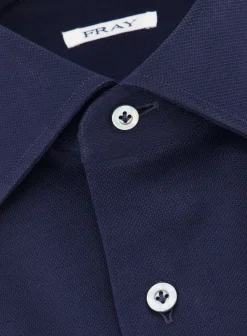 Regular-Fit Gabriel Shirt Van Pique Katoen