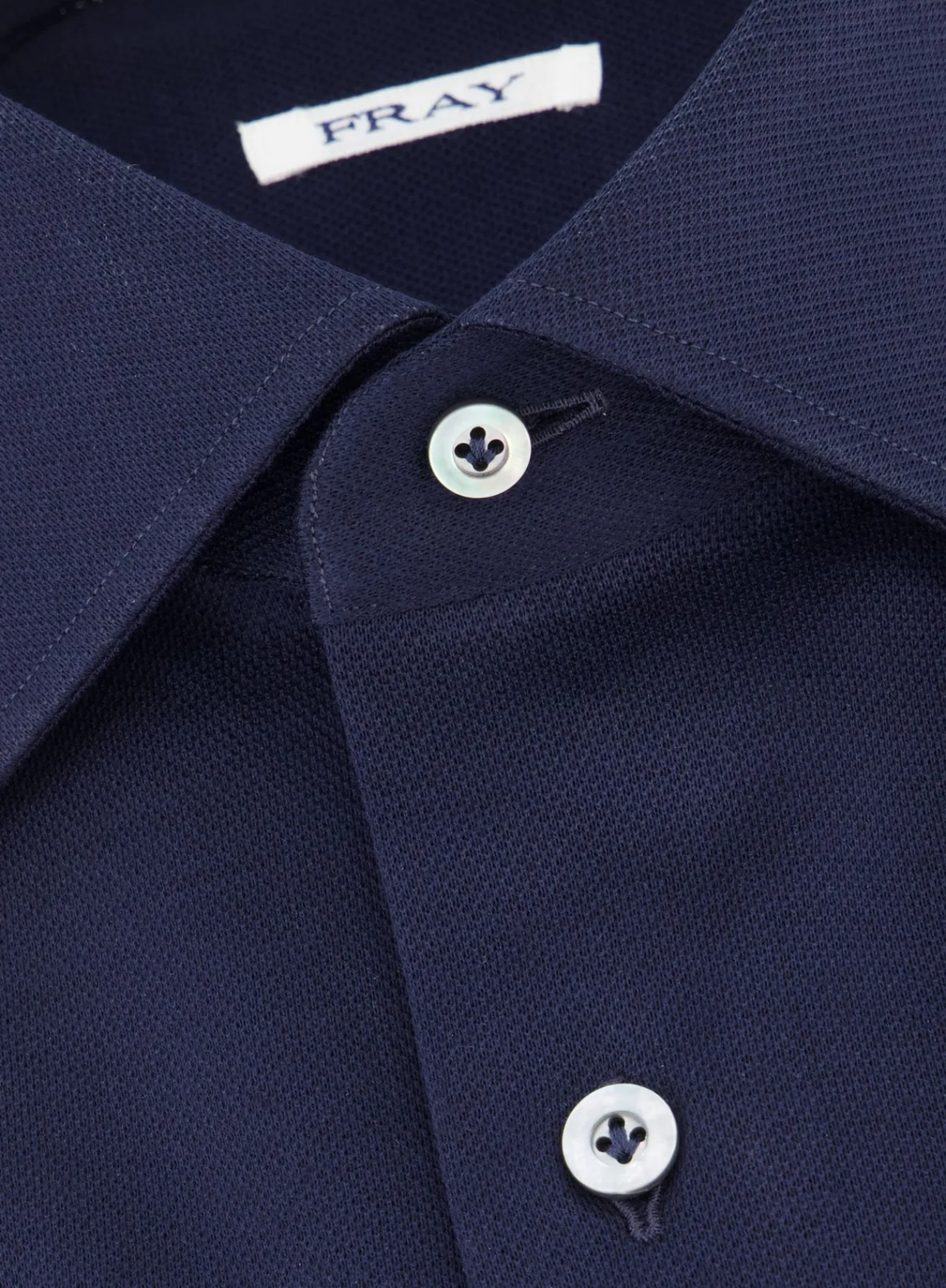 Regular-Fit Gabriel Shirt Van Pique Katoen