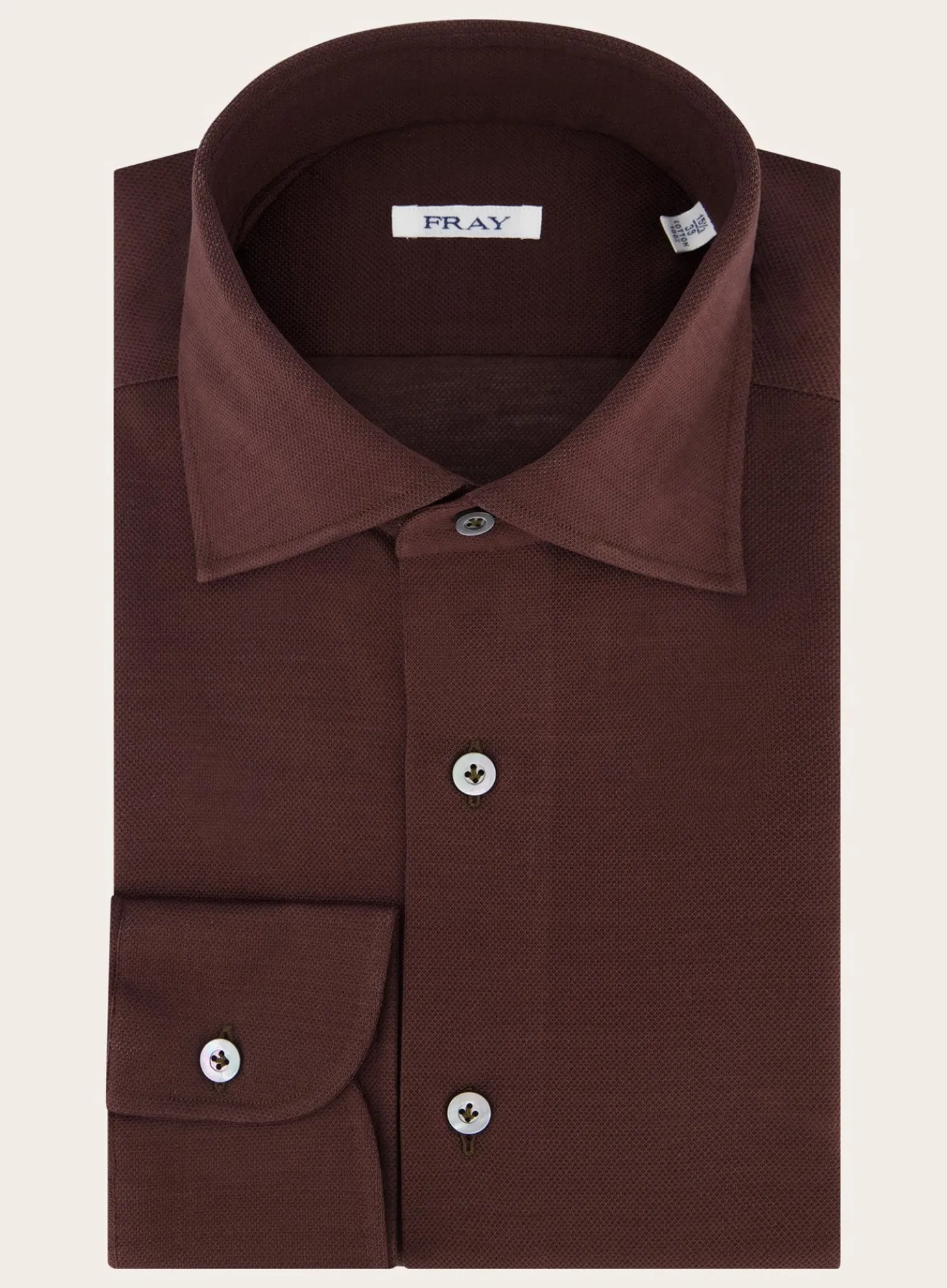 Regular-Fit Gabriel Shirt Van Pique Katoen