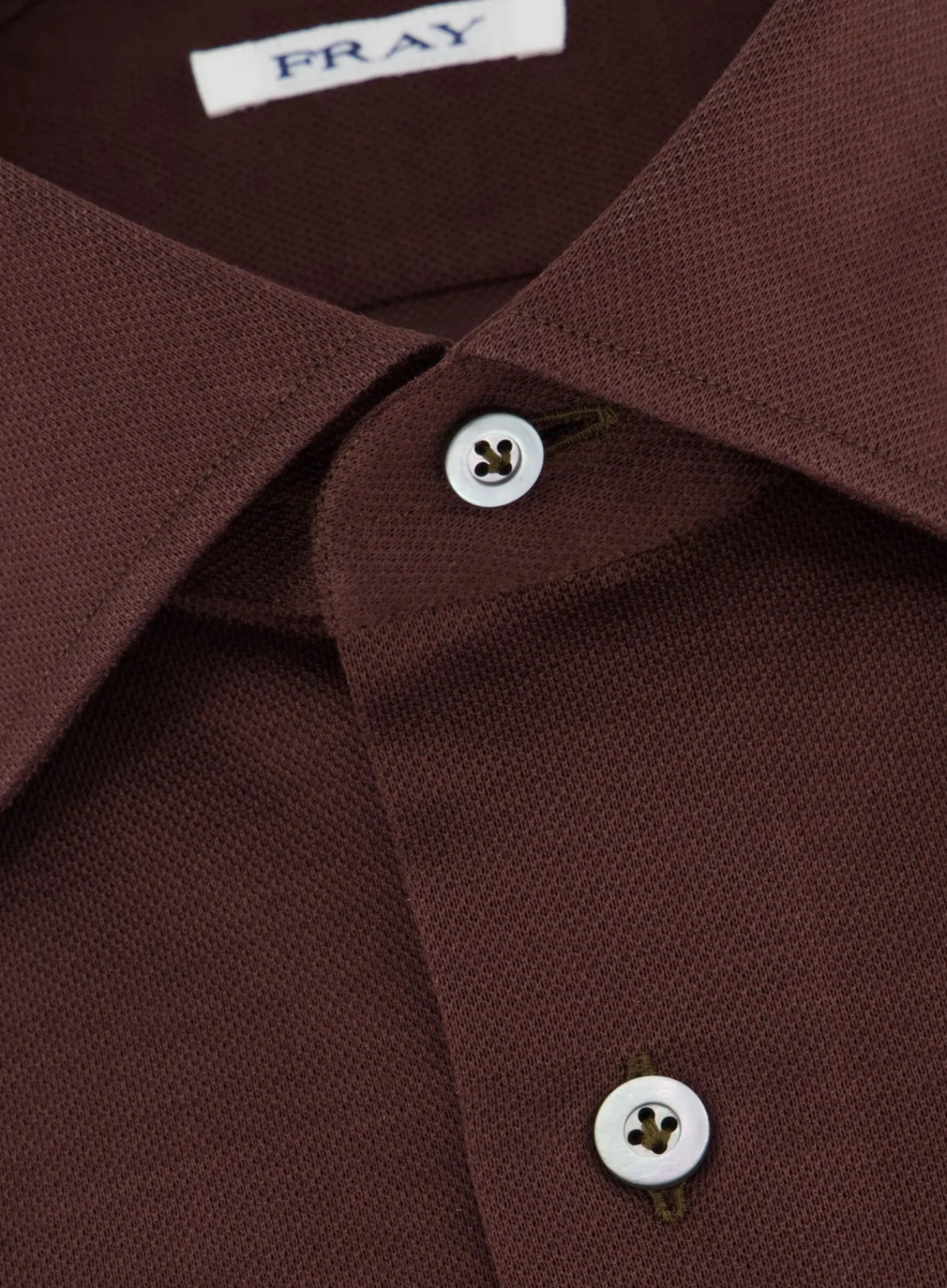 Regular-Fit Gabriel Shirt Van Pique Katoen