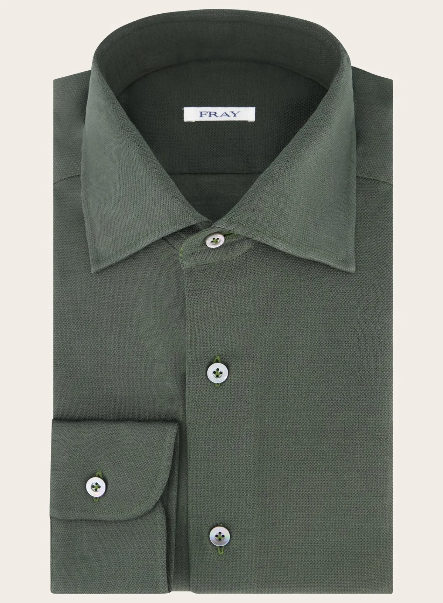 Regular-Fit Gabriel Shirt Van Pique Katoen
