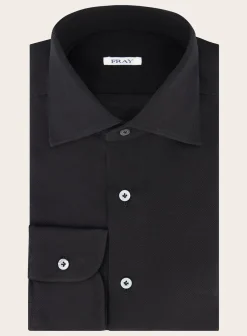 Regular-Fit Gabriel Shirt Van Pique Katoen