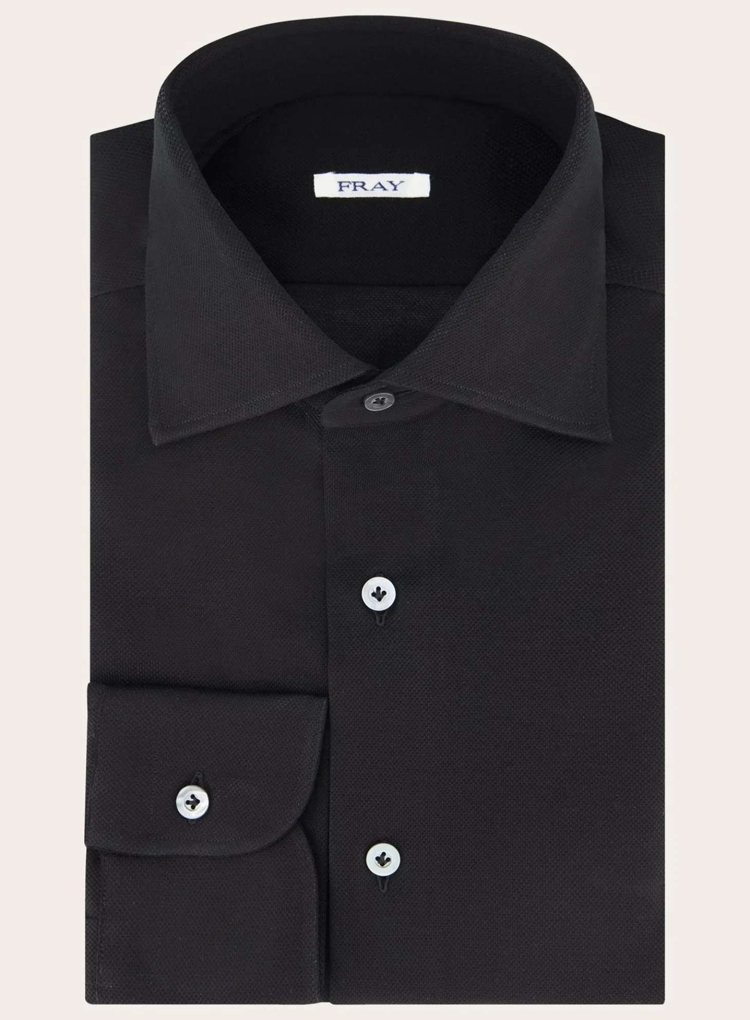 Regular-Fit Gabriel Shirt Van Pique Katoen