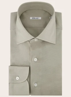 Regular-Fit Gabriel Shirt Van Pique Katoen