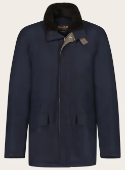 Regular-Fit Parka Van Wol