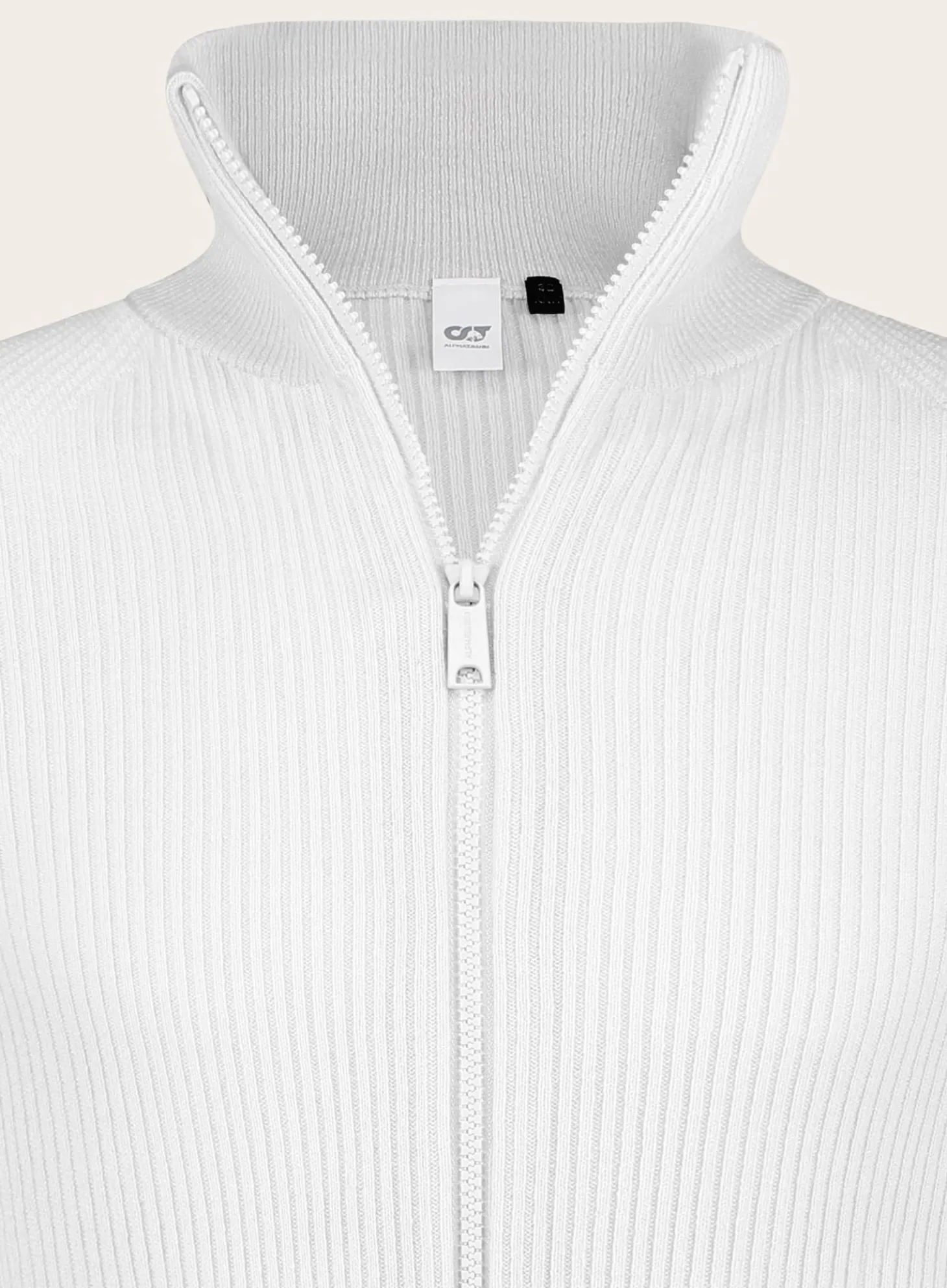 Regular-Fit Ritsvest Van Wol En Cashmere