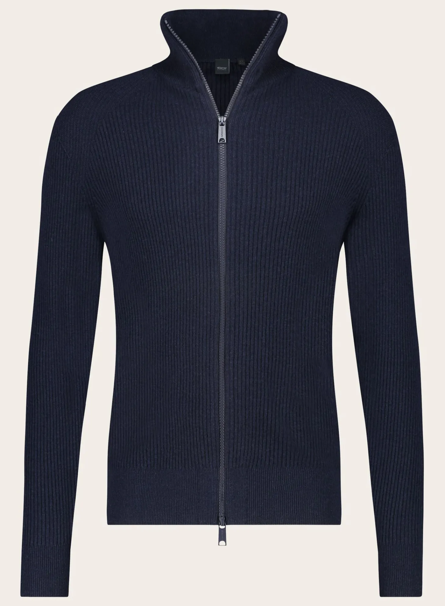 Regular-Fit Ritsvest Van Wol En Cashmere
