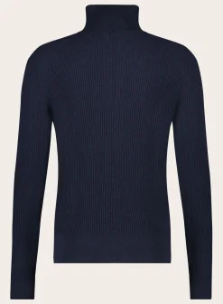 Regular-Fit Ritsvest Van Wol En Cashmere
