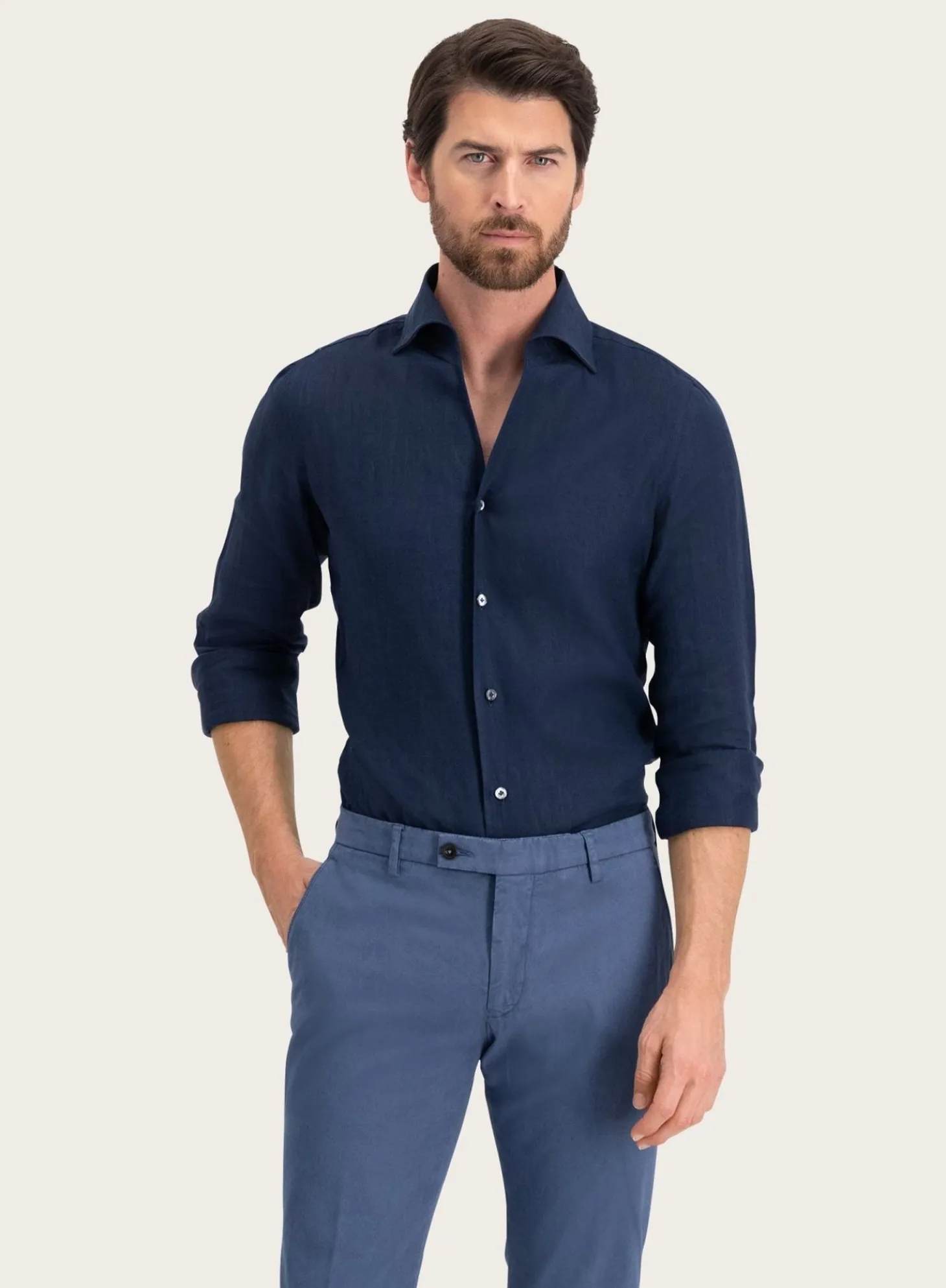 Regular-Fit Shirt Van Linnen