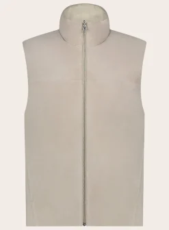 Reversible Bodywarmer Van Suede