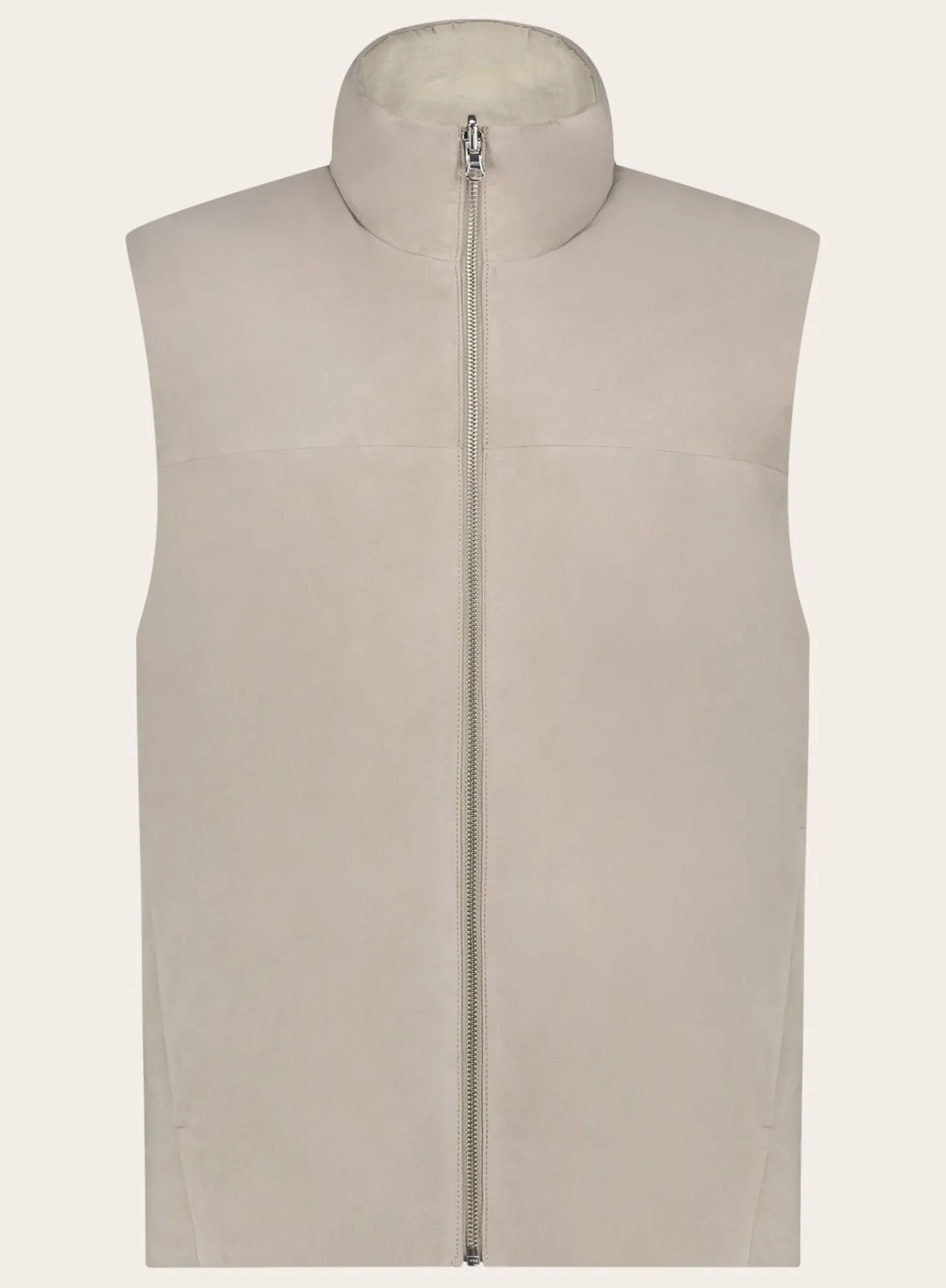 Reversible Bodywarmer Van Suede
