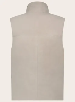 Reversible Bodywarmer Van Suede