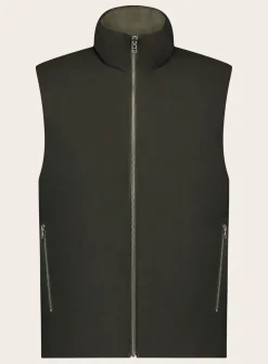 Reversible Bodywarmer Van Suede