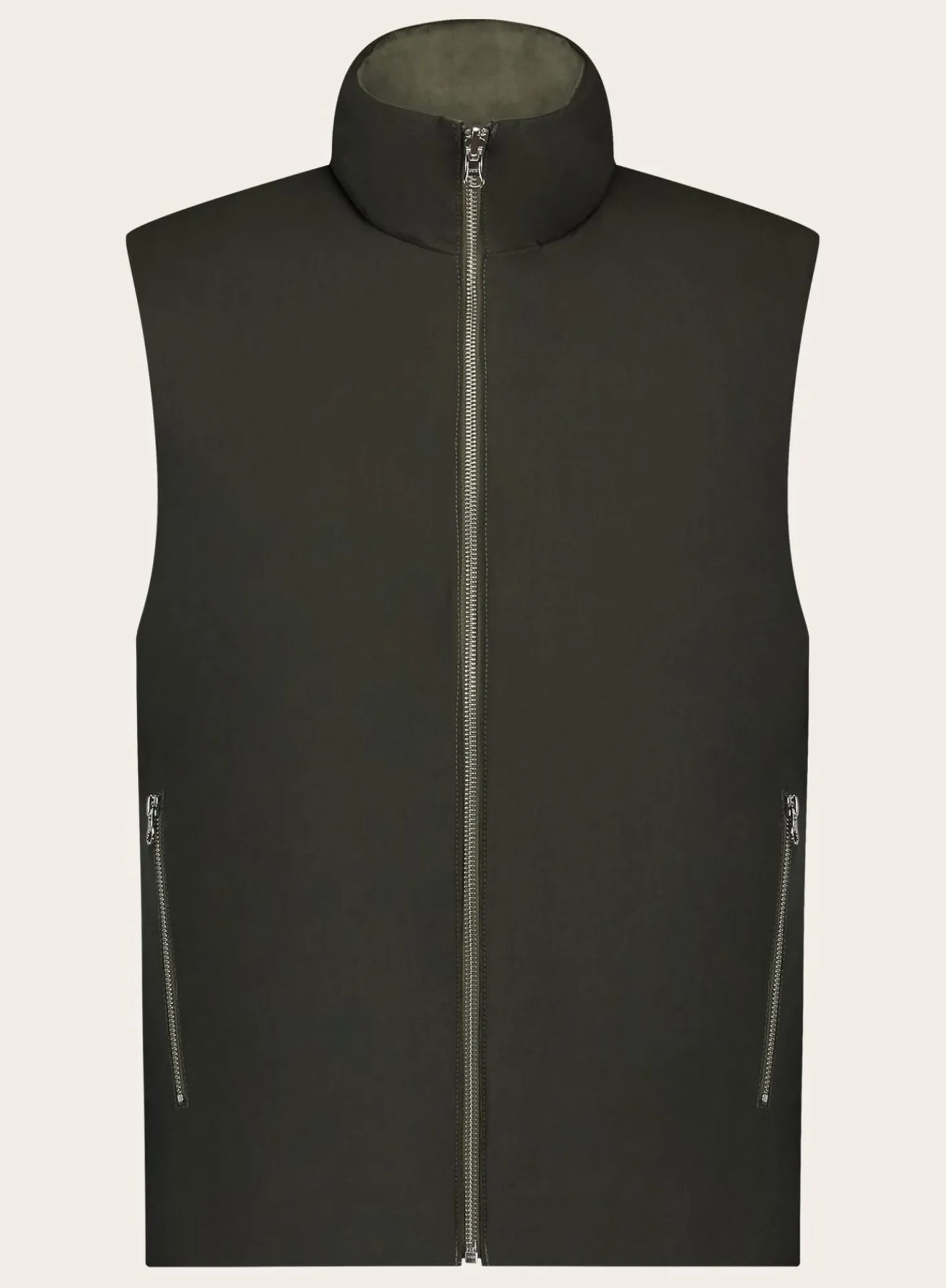 Reversible Bodywarmer Van Suede