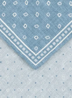 Reversible Zijden-Katoenen Pochet