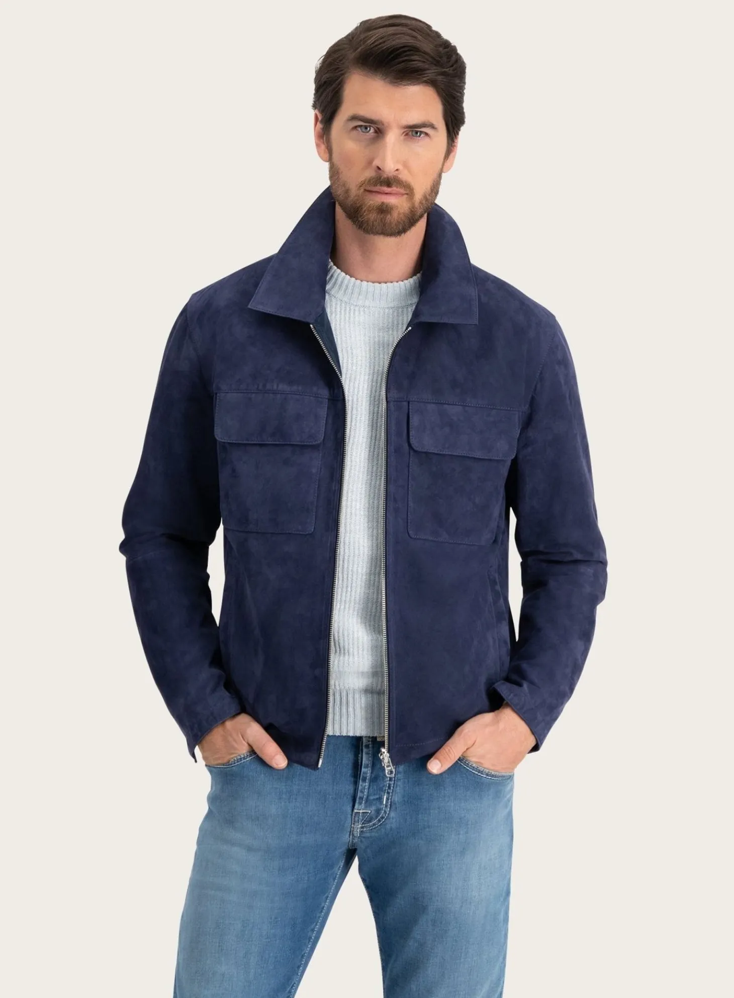 Rolf Overshirt Van Suede