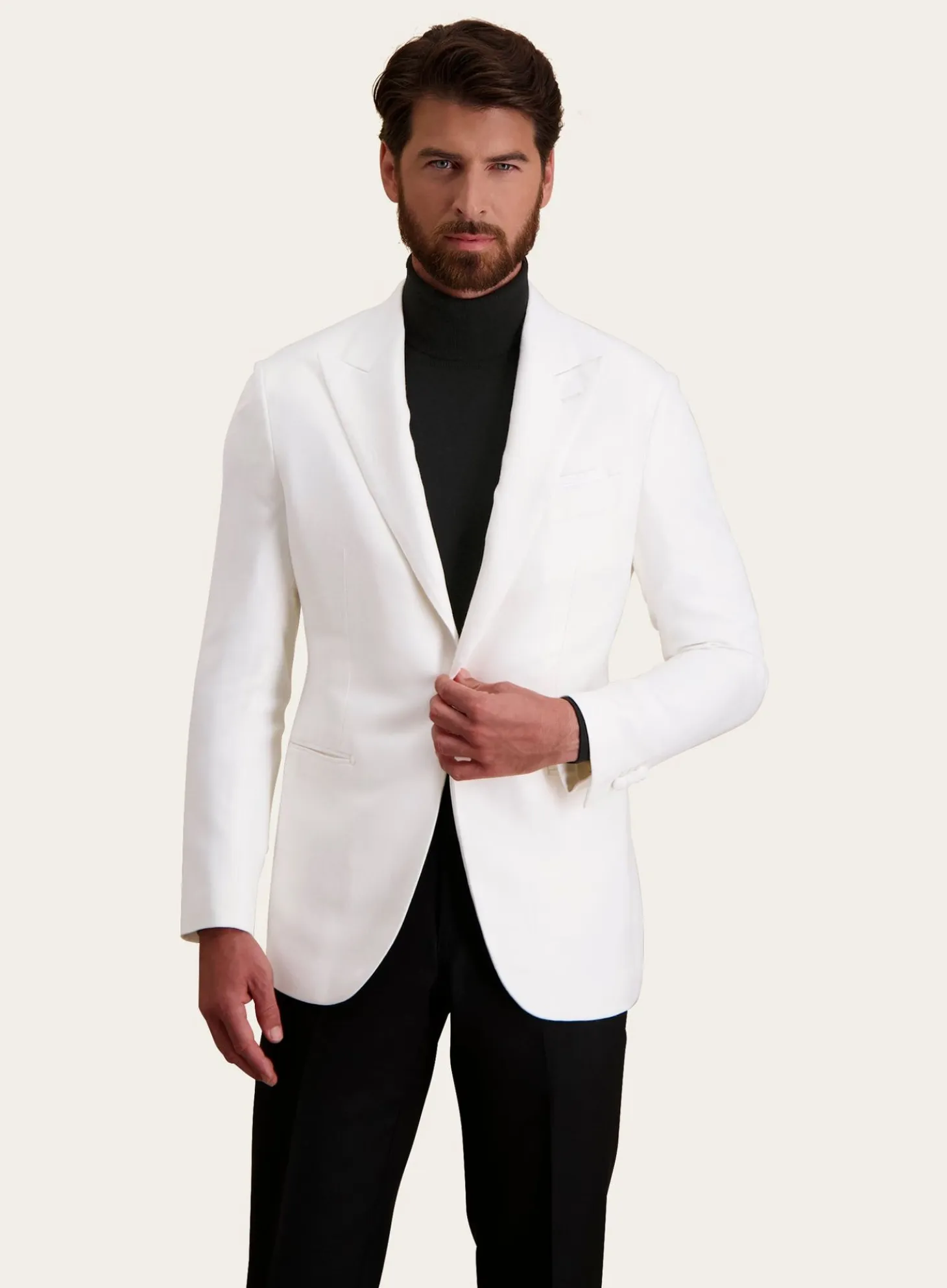Slim-Fit Dinner Jacket Van Wol