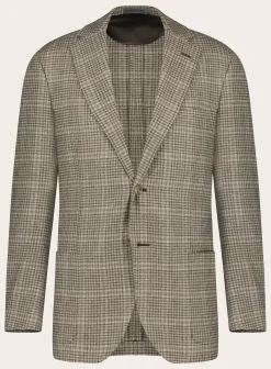 Slim-Fit Jasje Van Wol En Cashmere