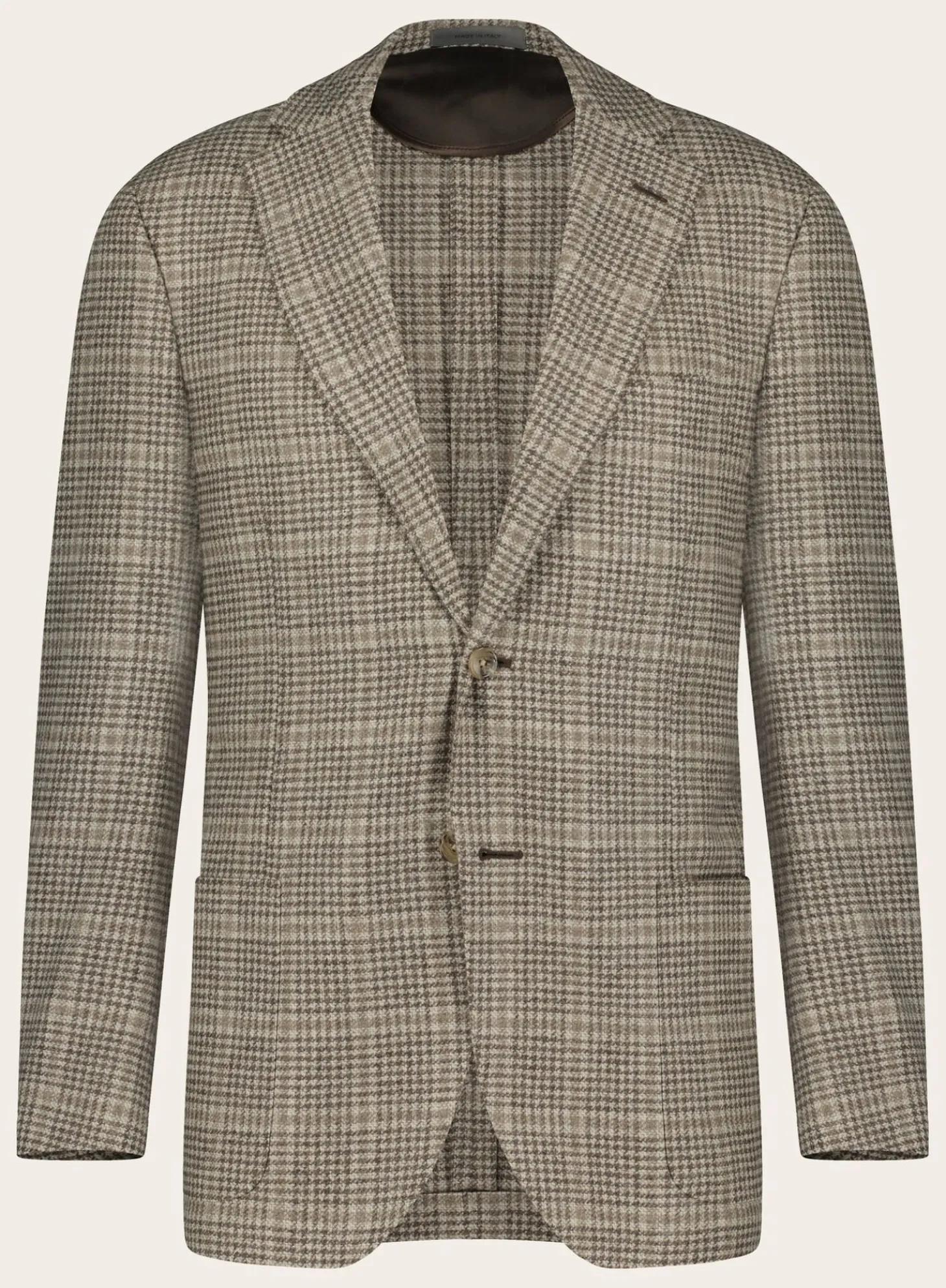 Slim-Fit Jasje Van Wol En Cashmere