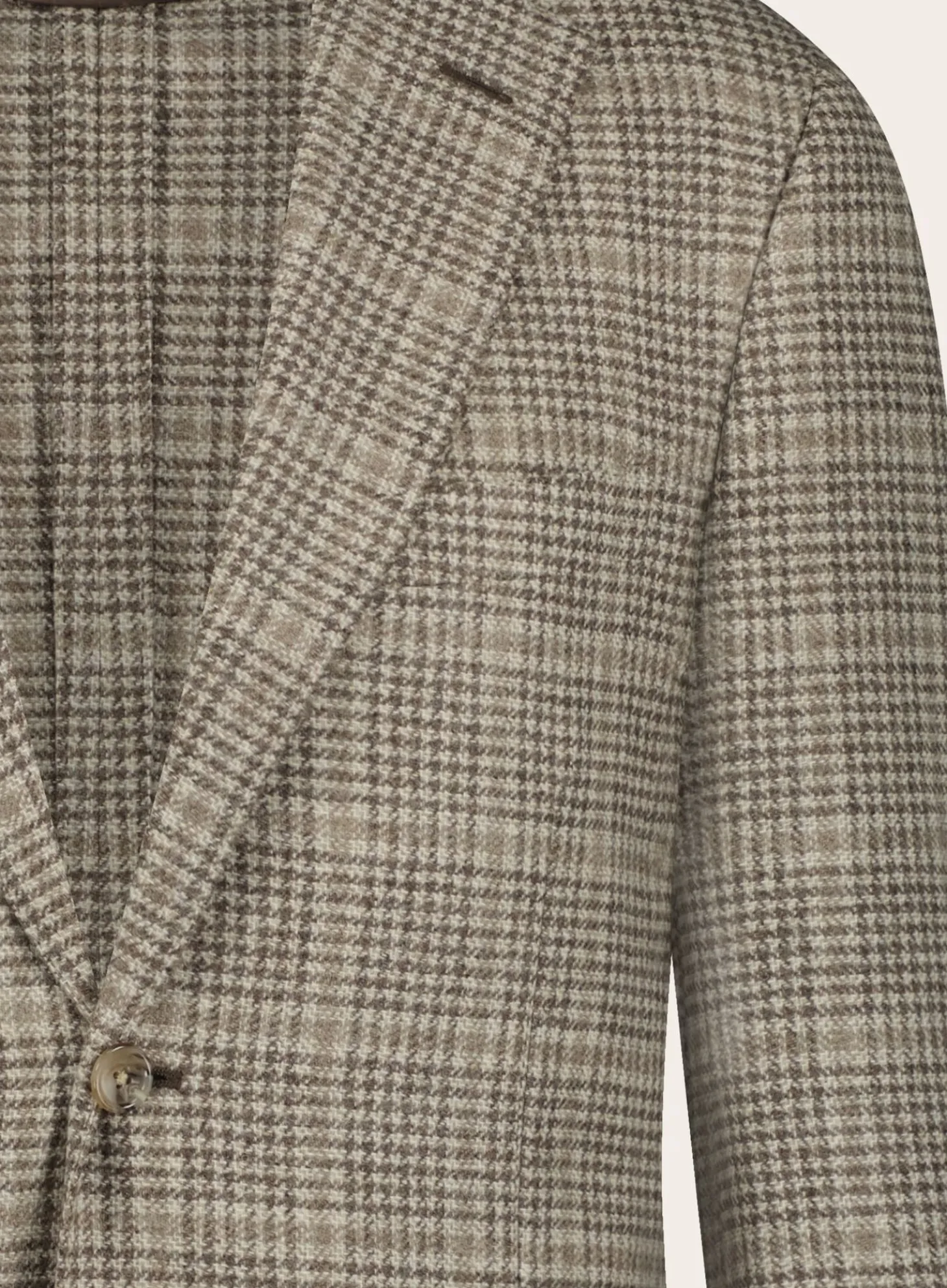 Slim-Fit Jasje Van Wol En Cashmere