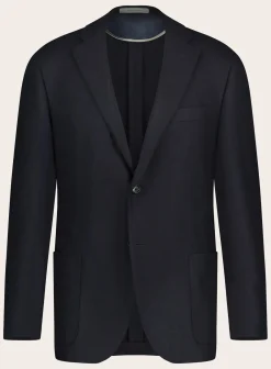 Slim-Fit Jasje Van Wol En Cashmere