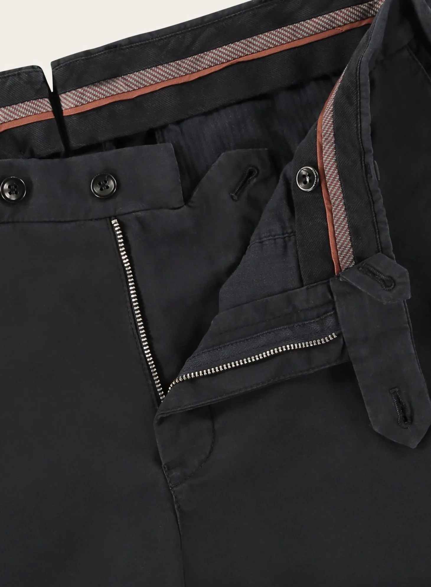 Slim-Fit Pantalon In Stretch-Katoen