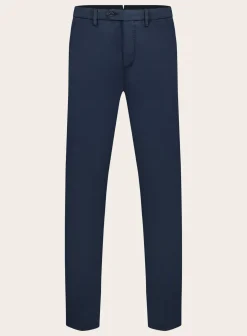 Slim-Fit Pantalon Van Katoen