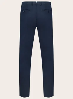 Slim-Fit Pantalon Van Katoen