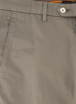Slim-Fit Pantalon Van Katoen