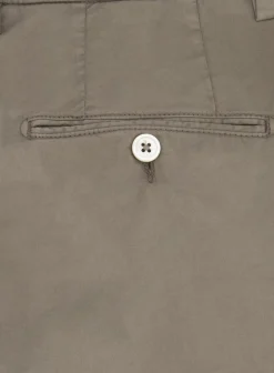 Slim-Fit Pantalon Van Katoen
