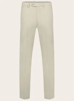Slim-Fit Pantalon Van Katoen