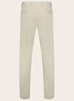 Slim-Fit Pantalon Van Katoen