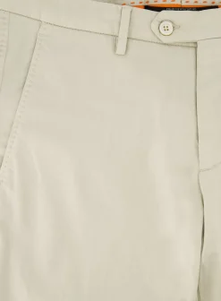 Slim-Fit Pantalon Van Katoen