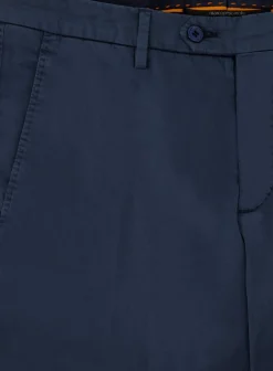 Slim-Fit Pantalon Van Katoen
