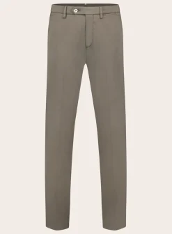 Slim-Fit Pantalon Van Katoen