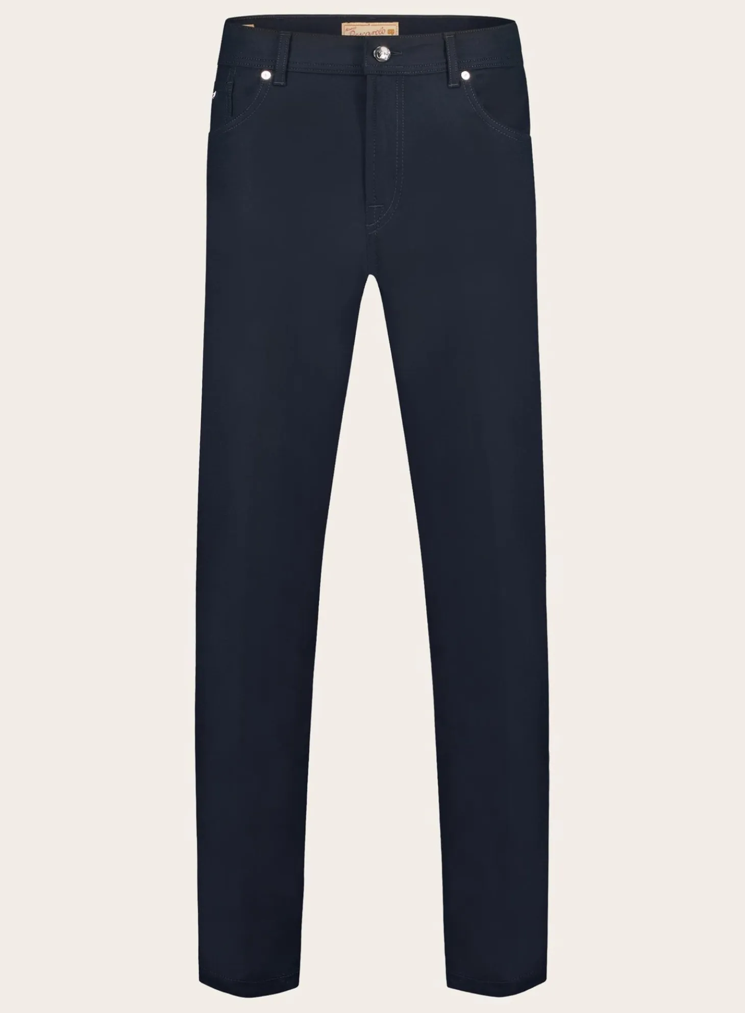 Slim-Fit 5-Pocket Broek Van Cashmere