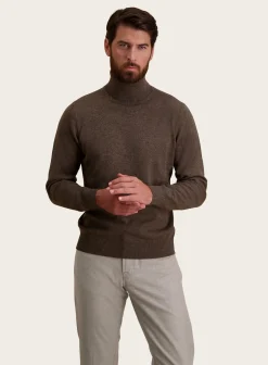 Slim-Fit 5-Pocket Broek Van Cashmere