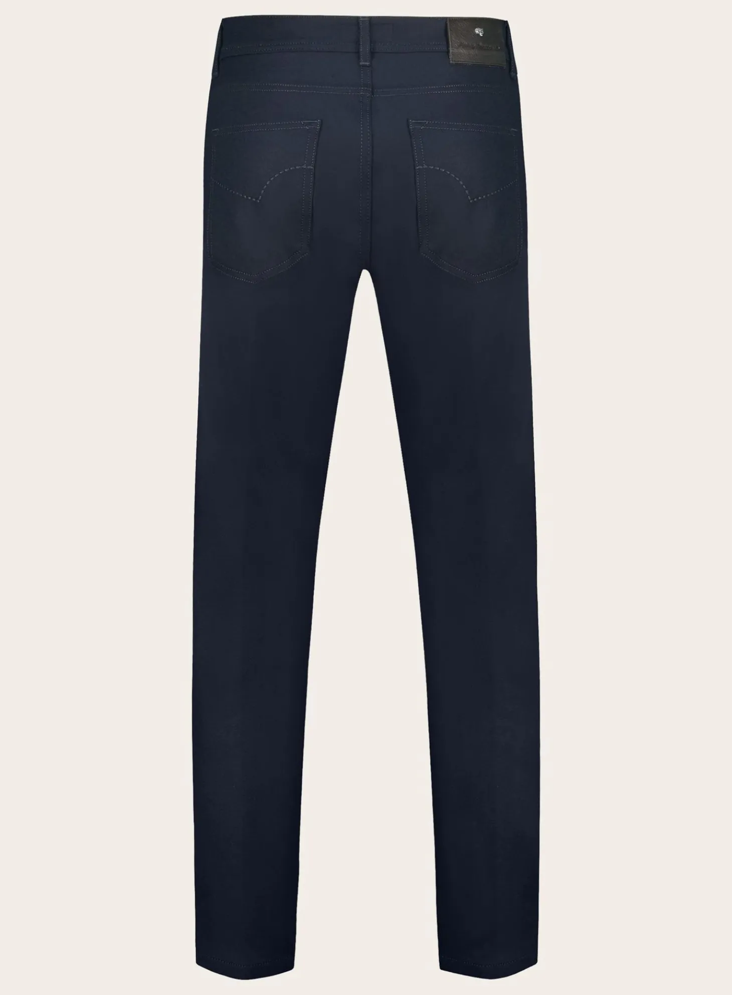 Slim-Fit 5-Pocket Broek Van Cashmere
