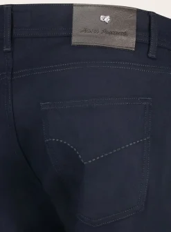 Slim-Fit 5-Pocket Broek Van Cashmere