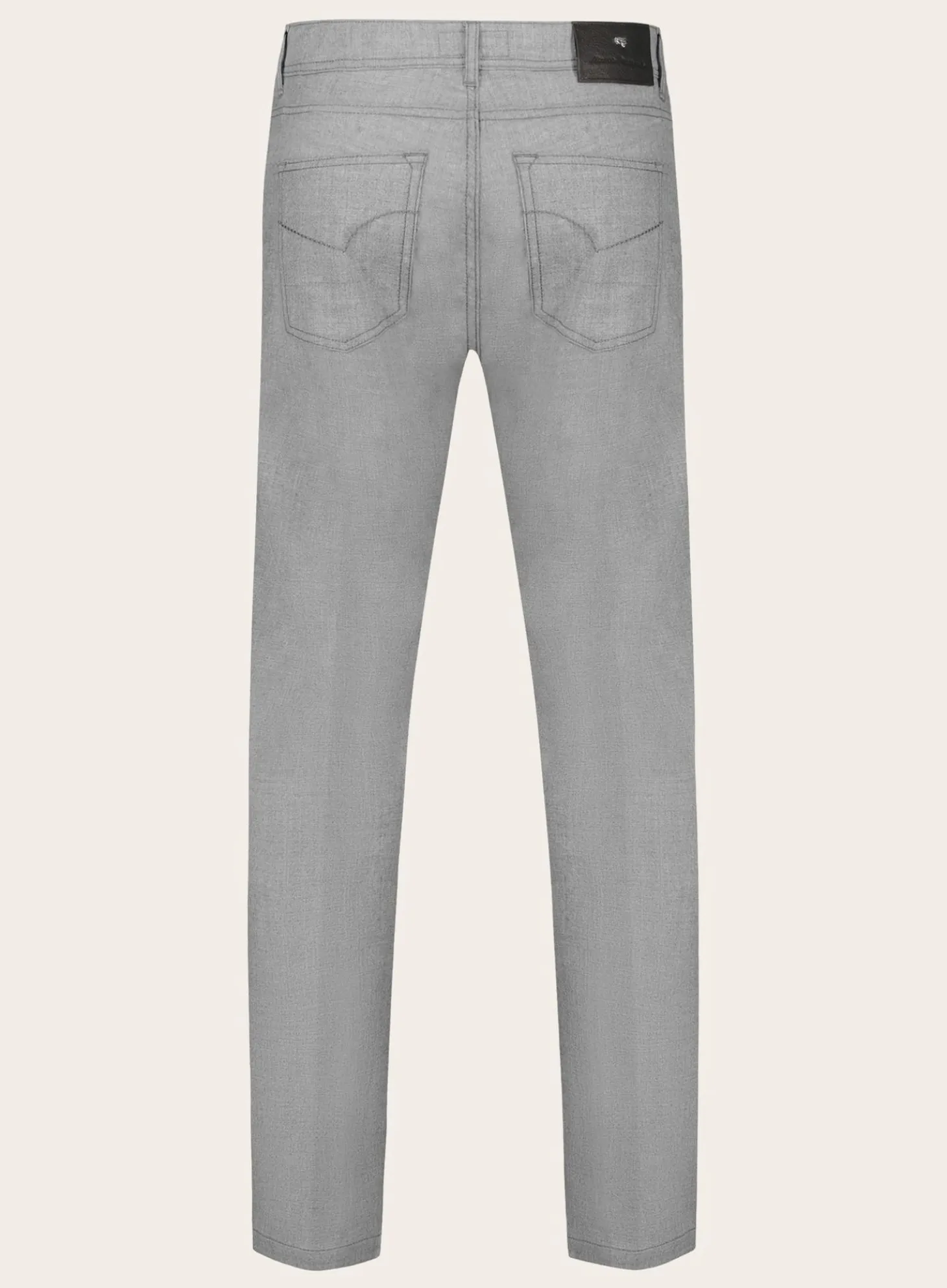 Slim-Fit 5-Pocket Broek Van Cashmere