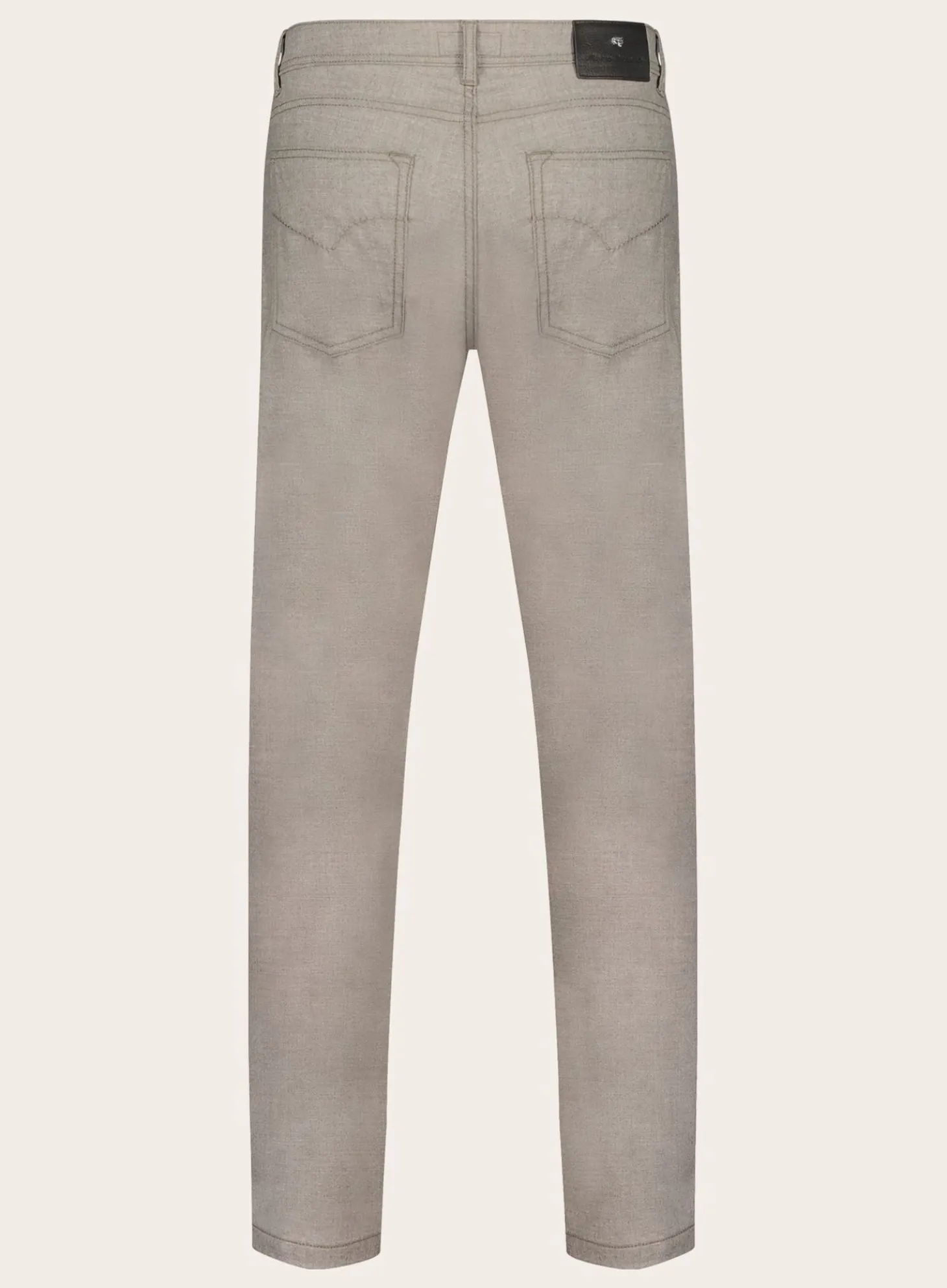 Slim-Fit 5-Pocket Broek Van Cashmere