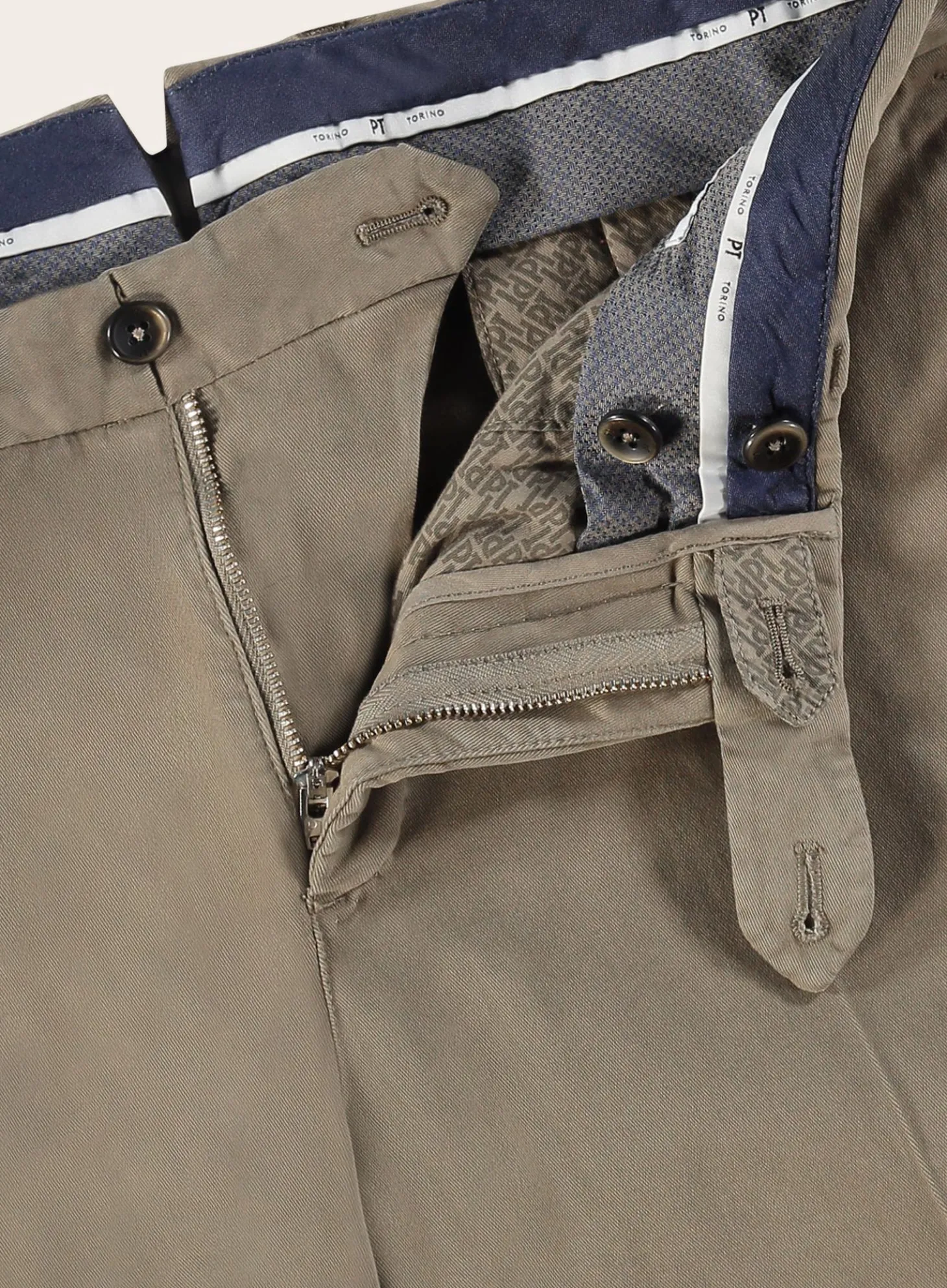 Slim-Fit Stretch Pantalon
