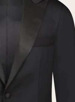 Slim-Fit Tuxedo Van Wol