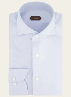 Slim-Fit Twill Overhemd