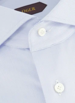 Slim-Fit Twill Overhemd