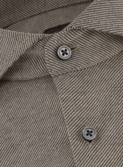 Slim-Fit Twill Shirt Van Katoen