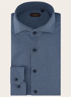 Slim-Fit Twill Shirt Van Katoen