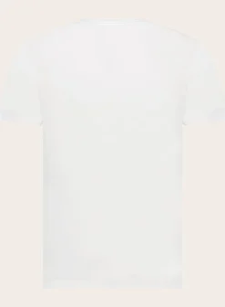 Slim-Fit Zijden-Katoenen T-Shirt