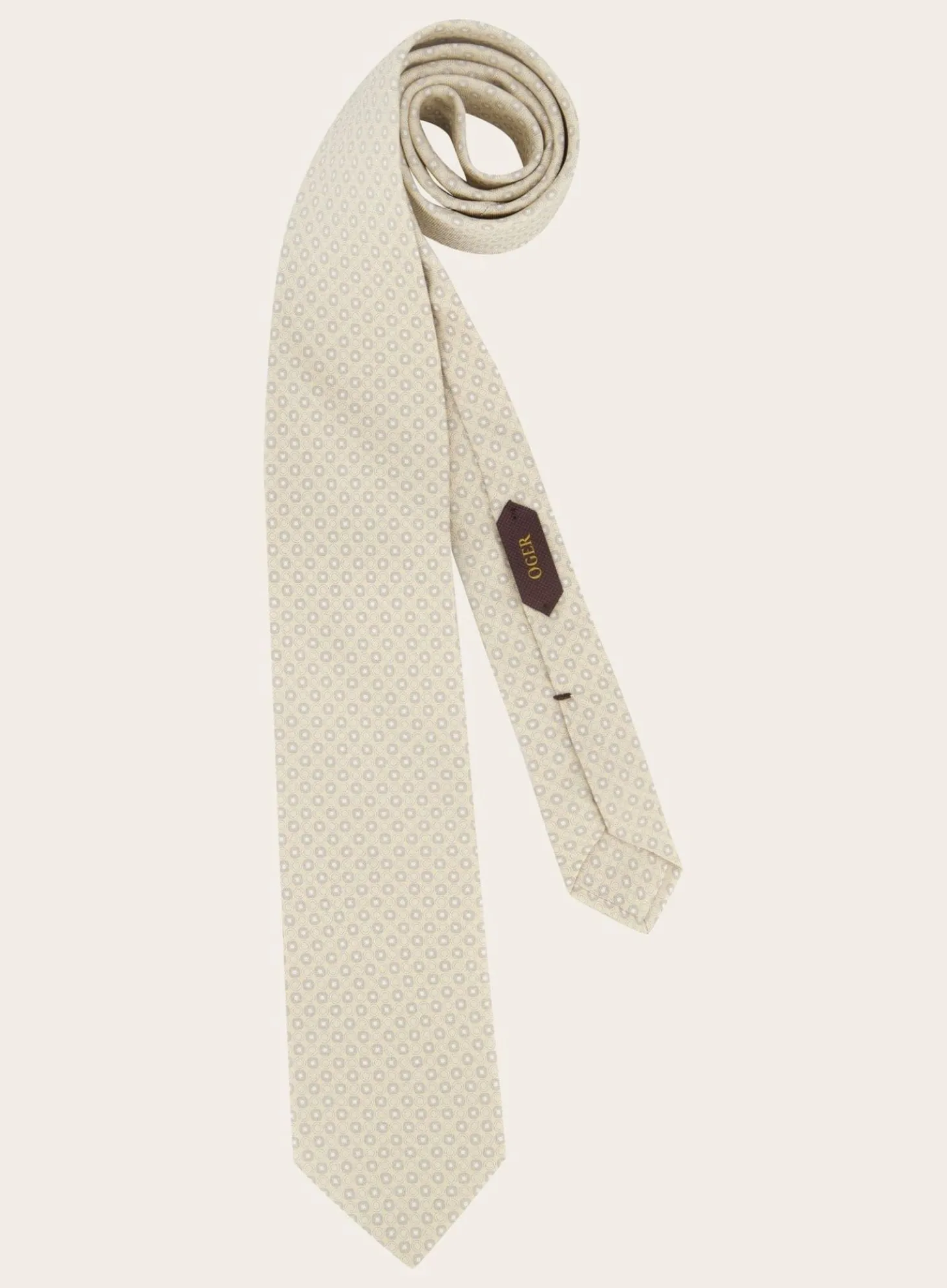 Stropdas Met Print Van Zijde